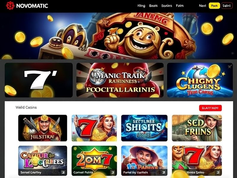 Discover the thrill of Novomatic Slots – explore the latest online slot games, casino reviews, and expert tips to maximize your winnings. Trusted guides on bonuses, game features, and where to play!
